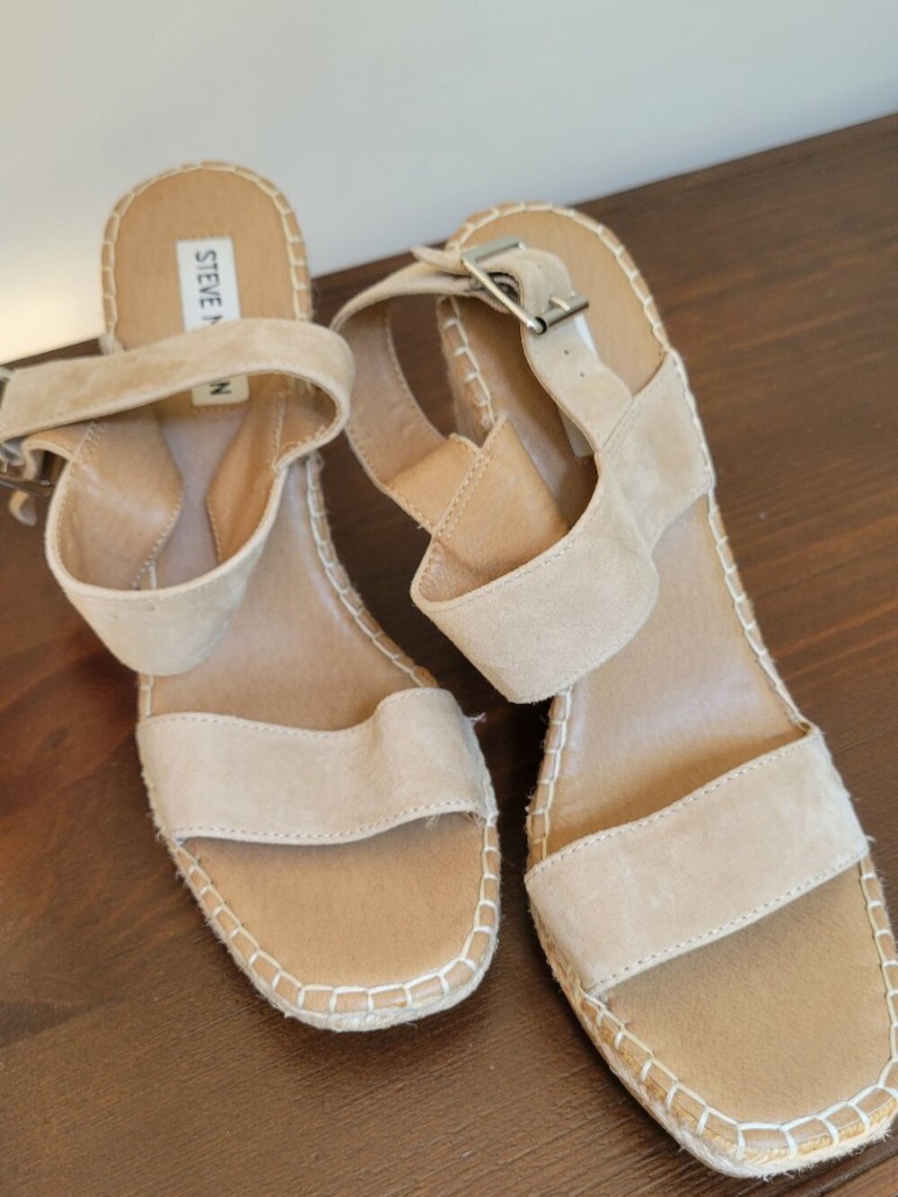 Steve Madden Square Toe Espadrille Sandals